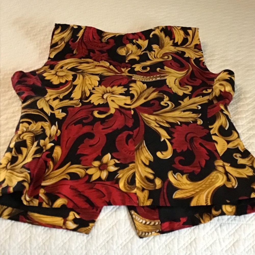 Vintage Christian Dior L Women’s 100% Silk Vest